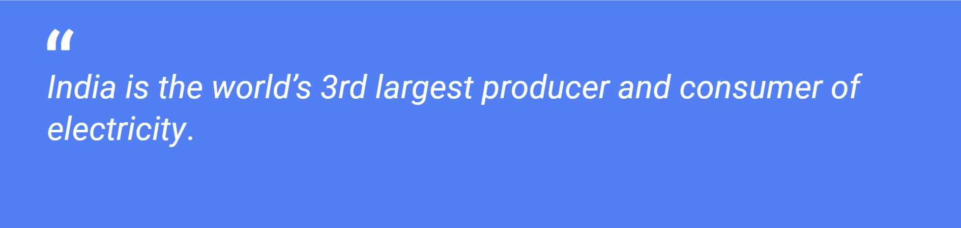 India renewable energy quote